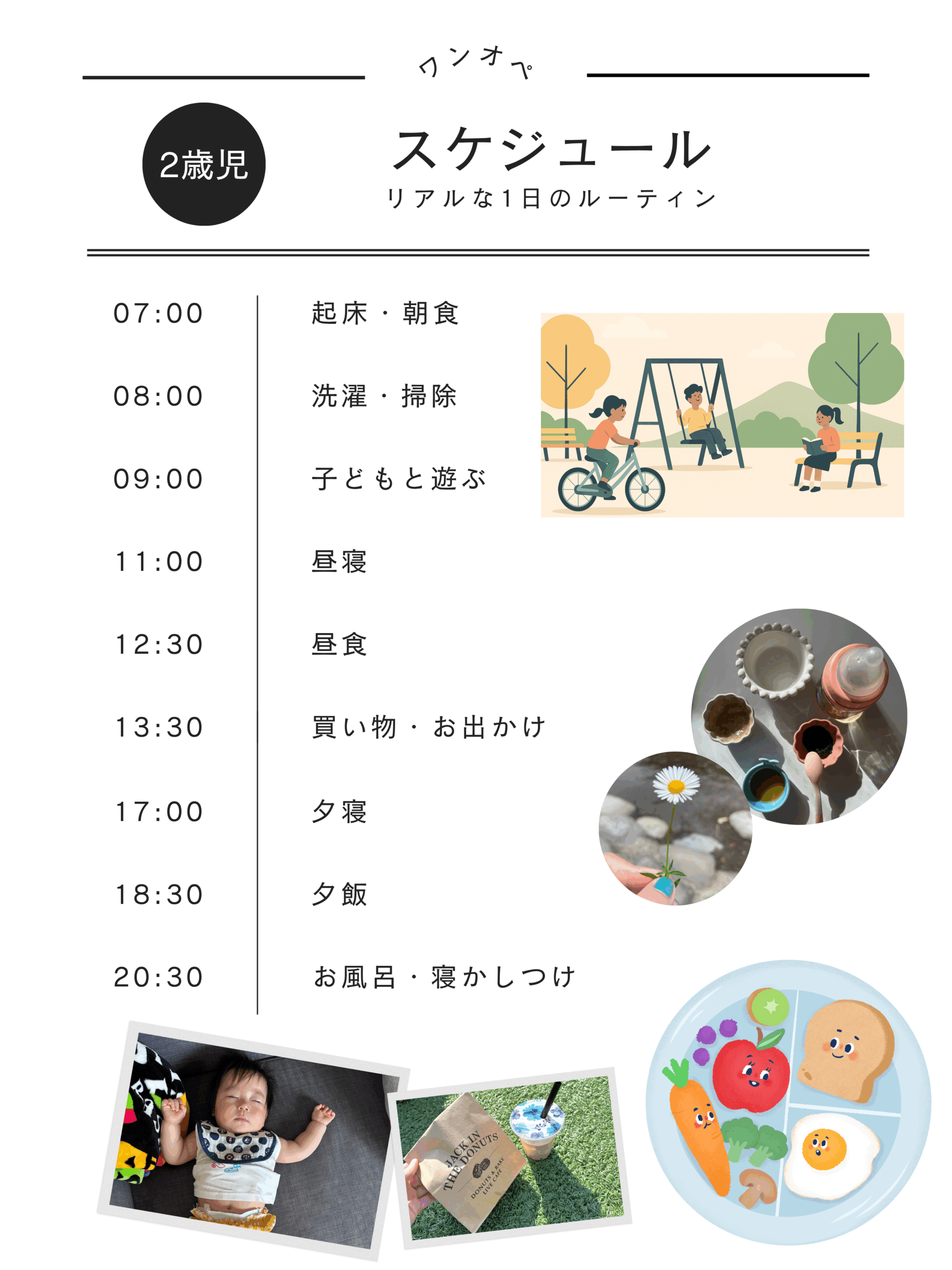 【子育て時短テクニック】２歳児×臨月ママ｜リアルなワンオペルーティンを全公開！画像２