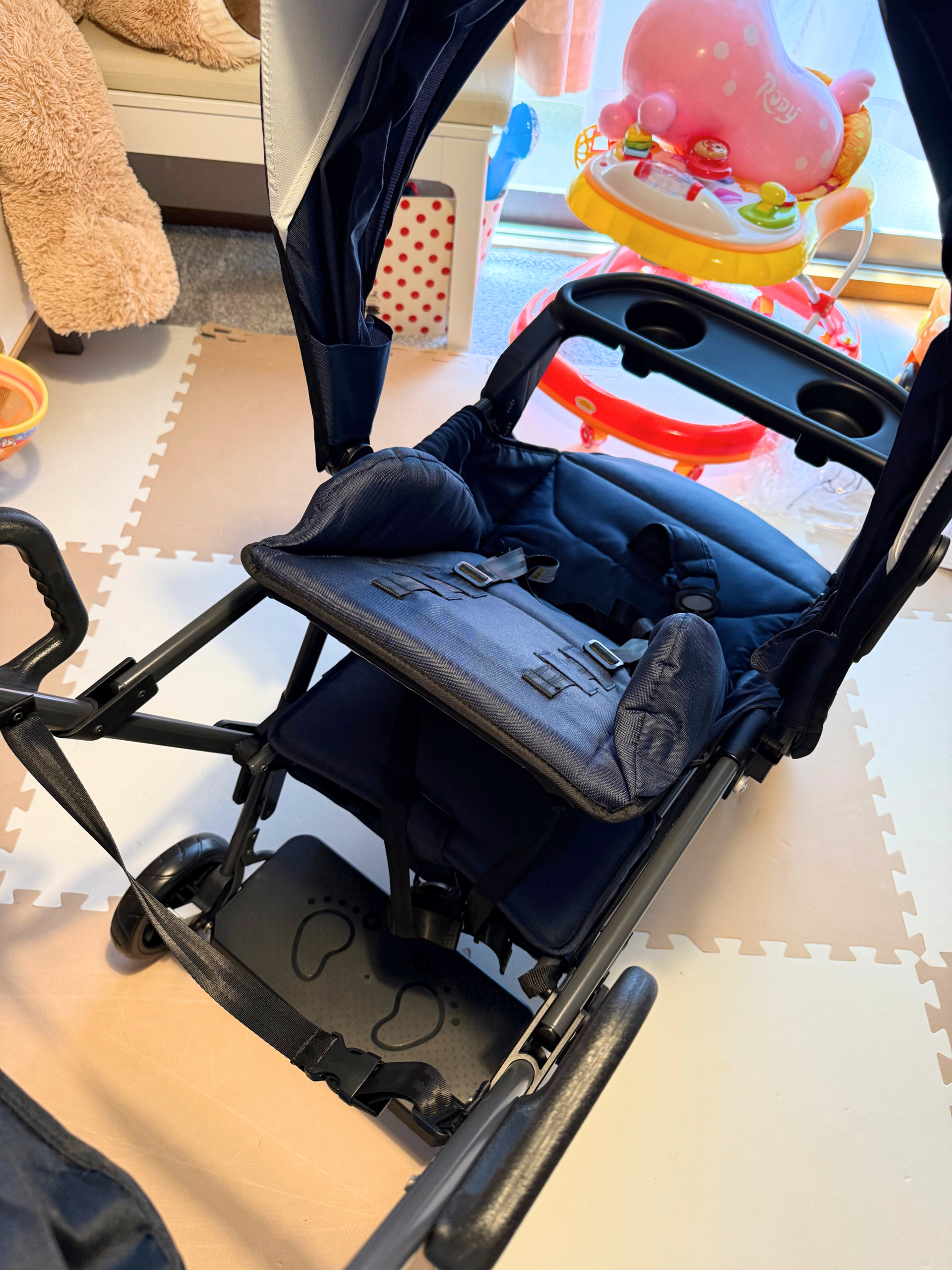 【実体験レビュー】カトージ「二人でゴー」は2歳差育児の救世主！二人乗りベビーカーのメリット・デメリット・口コミ徹底解説_画像4