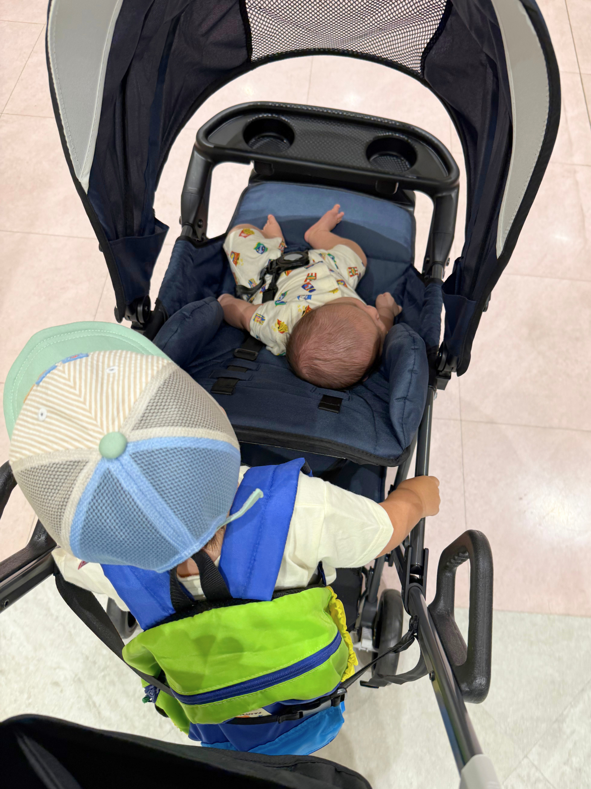 【実体験レビュー】カトージ「二人でゴー」は2歳差育児の救世主！二人乗りベビーカーのメリット・デメリット・口コミ徹底解説_画像7