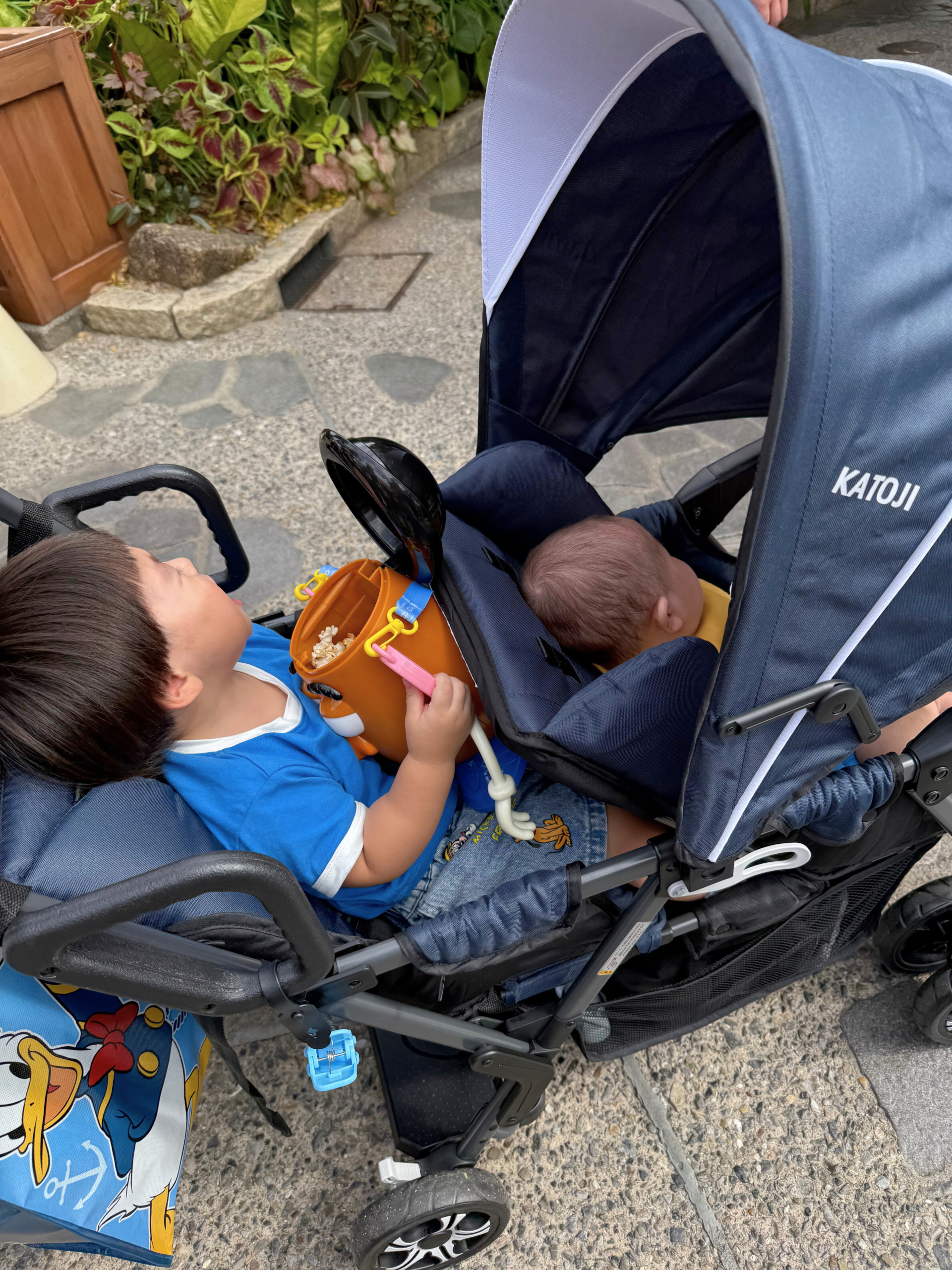 【実体験レビュー】カトージ「二人でゴー」は2歳差育児の救世主！二人乗りベビーカーのメリット・デメリット・口コミ徹底解説_画像9